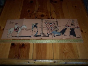 Póster 12" x 36" BESS BRUCE CLEAVELAND Aula Escolar A NAVAHO HOME - Imagen 1 de 12