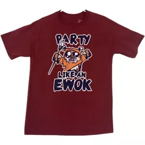 Camiseta Disneyland Star Wars Ewok Juventud XL Fiesta Como un Ewok Rojo - Imagen 1 de 10