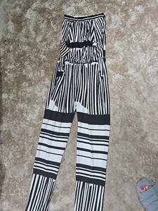 Folia Striped Strapless Jumpsuit 12/14 - Picture 1 of 1