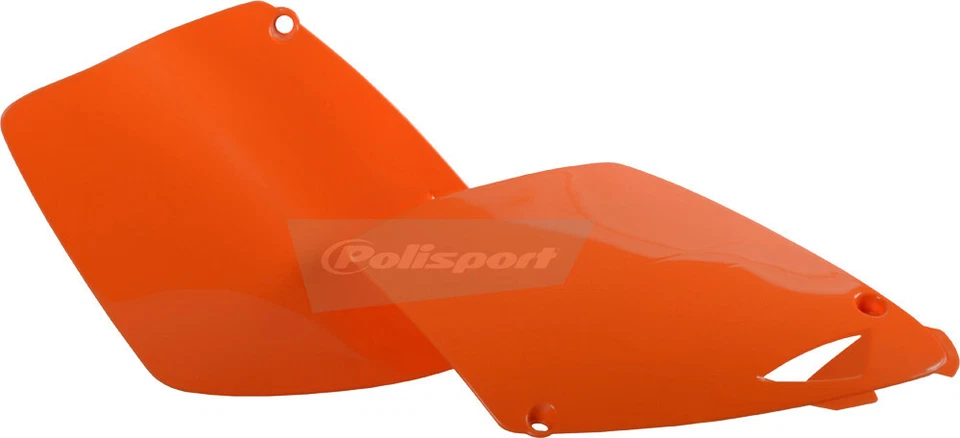 Placas numeradas laterales traseras Polisport paneles plástico naranja NUEVO KTM 8600300003 Foto 1 de 1