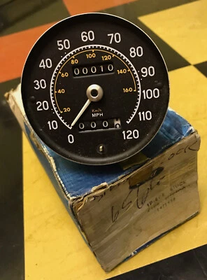 NOS Mk3 Ford Cortina 120mph speedometer #71BB 17282AA genuine boxed, never used - Image 1 of 4