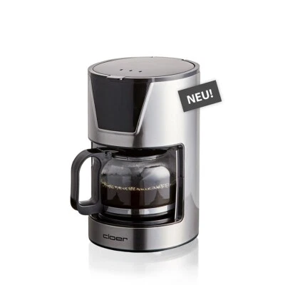 Cloer 5251 Macchina da Caffè Filtro per 6 Tazze, Caraffa in Vetro, Funzione di Riscaldamento - Immagine 1 di 4