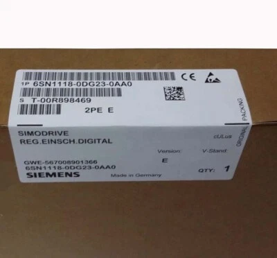 6SN1118-1NK01-0AA0 NEW SIEMENS 6SN1 118-1NK01-0AA0 SIMODRIVE 611 Control Unit - Image 1 of 3