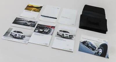 2014 AUDI A5 COUPE (B8 8T) OWNERS MANUAL BOOKLET SET 8 w/ CARRYING CASE - Image 1 of 4