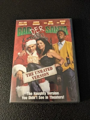 Bad Santa (DVD, 2004, Badder Santa: The Unrated Version) - Image 1 of 3