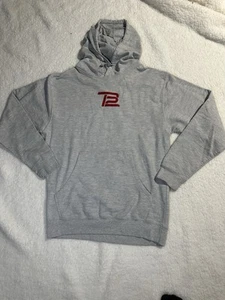 Tom Brady TB12 Brand Gray Hoodie Men’s Medium - Bild 1 von 6