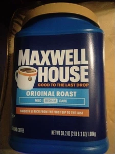 Maxwell House Original Roast Ground Coffee, 38.2 oz. Original Roast Medium, read - Picture 1 of 7
