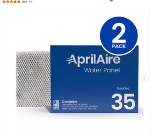 Aprilaire 35 2 Pack 02 Water Panel for Whole House Humidifier Models 350, 360 - Picture 1 of 3