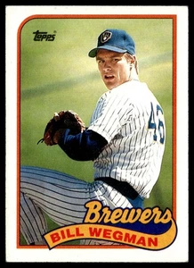 1989 Topps Bill Wegman Milwaukee Brewers #768 - Picture 1 of 2