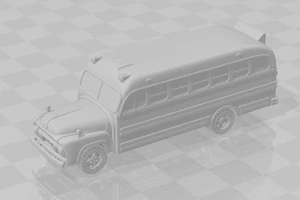 28mm/ 1:56th Resin B500 Ford Bus - Bild 1 von 1