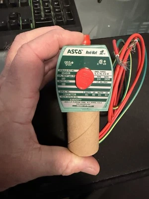 ASCO 8360G077 120v 1/4 pulgadas Foto 1 de 4