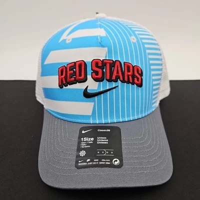 Nike Classic99 Chicago Red Stars FC Trucker Hat Snapback Cap NWSL New - Image 1 of 4