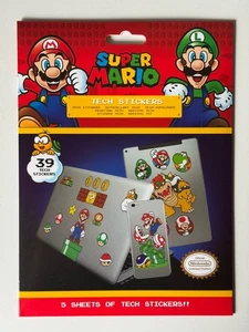 Super Mario Tech Stickers 39 Stück Pyramid Nintendo Sticker NEU - Bild 1 von 2
