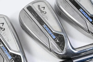 Left Hand Callaway Paradym Ai Smoke Irons / 5-PW / Regular Flex Elevate MPH 95 - Picture 1 of 7