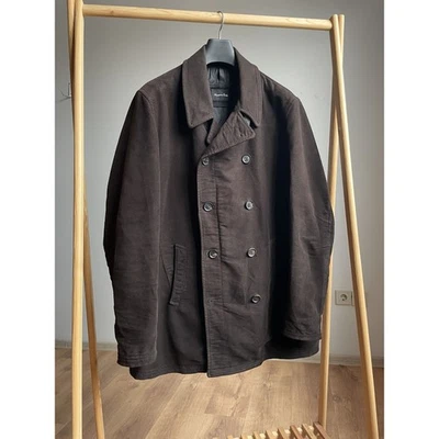 Abrigo de piel de topo de doble pecho Massimo Duty talla XXL Foto 1 de 4