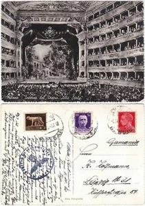 MAILAND - INNENRAUM DES THEATERS AN DER TREPPE - REISE 1940 - NAZ BRIEFMARKE -87808- - Bild 1 von 1