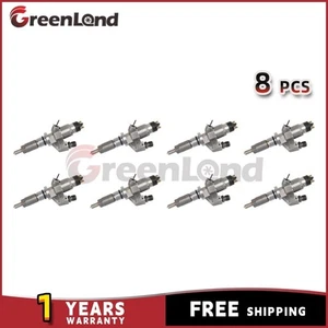 Inyector de combustible diésel 0445120008 8 un. para 2001 2002 2003 2004 GM Duramax LB7 6,6 L - Imagen 1 de 9