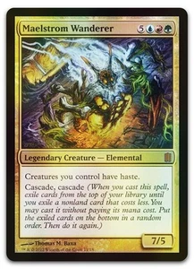 Maelstrom Wanderer #11 (Foil) (NM) Commander's Arsenal CM1 Magic MTG - Picture 1 of 2