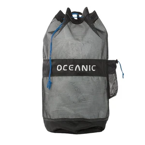Oceanic Mesh Backpack Gear Bag 82L Black Scuba Dive Snorkel Beach Swim BRAND NEW - Picture 1 of 5