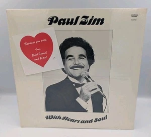 Paul Zim With Heart and Soul LP Hebrew Jewish 1983 Vocaleeze Records SEALED NEW - Picture 1 of 2