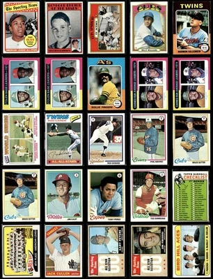 1960s-1970s Vintage Baseball Card Lot of (78) HOF Stars Killebrew Brock! - Image 1 of 4