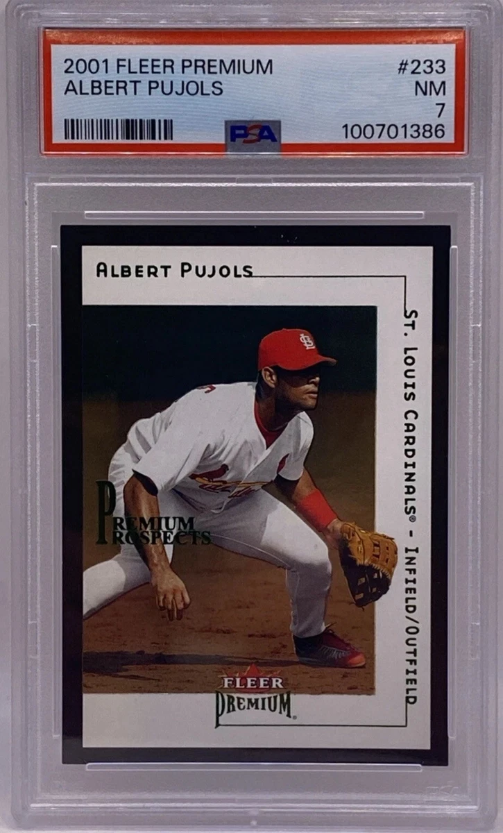 Albert Pujols Rookie Fleer Baseball Trading Cards & Accessories