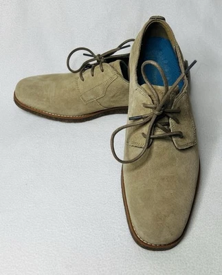 Hush Puppies серо-коричневый замши Оксфорд туфли ретро вид Sz 8 Вт HMO1331-236 новый/без коробки - Изображение 1 из 4