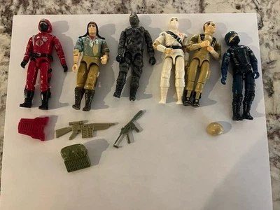 G.I. Lote de 6 bonecos Joe ARAH soltos. Viper Pilot. - Imagem 1 de 4