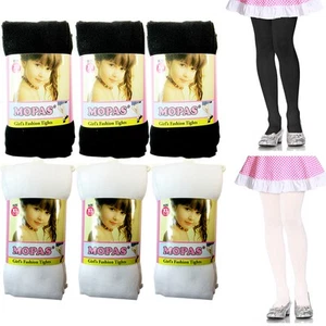 XL dance stockings: 6 pairs blackwhite for girls - Picture 1 of 1