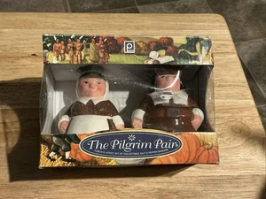 2004 Publix Supermärkte Thanksgiving Pilger Salz- und Pfefferstreuer Neu im Karton - Bild 1 von 1