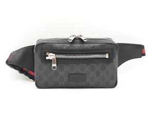 Gucci Gg Supreme Coated Canvas Belt Bag Fw0425wrxdu - Picture 1 of 11