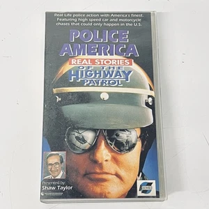 Police America Real Stories of the Highway Patrol VHS Video Tape Collectible - Picture 1 of 3