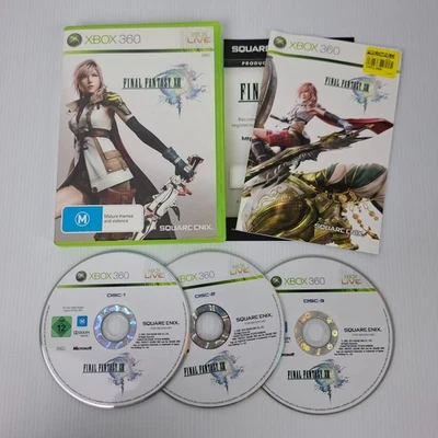 Final Fantasy XIII Xbox 360 Game M PAL Square Enix 2010 RPG Role Playing - Image 1 of 4
