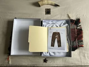 Jeans Levi's LVC Selvedge 9 rivetti 1873/4 30 32 etichetta 29 32 Ltd 800 cono rovere bianco - Foto 1 di 23