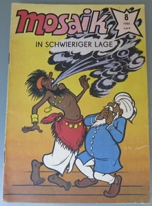 Heft 128 Mosaik 8/1986 In schwieriger Lage orig. DDR Comic Indien Serie  - Bild 1 von 3