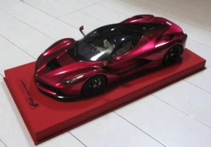 BBR 1/12 LaFerrari 2013 Fuchsia Metallic Resin Model Car ≠ MR Collection Ferrari - Picture 1 of 7
