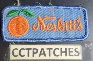 VINTAGE NESBITT'S ORANGE SODA PATCH - Picture 1 of 2