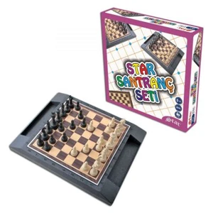 Plastic Chess Set With Space For Chess Chessman And Board Star 1050293 - Picture 1 of 2