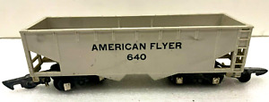 Gilbert American Flyer S Gauge White 640 Hopper
