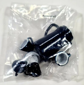 Puppenhaus 1:12 Miniaturen EMAILLE KANNE & TASSEN blau Neu DOLLHOUSE/PUPPENSTUBE - Bild 1 von 1