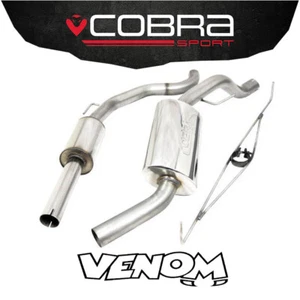 Sistema de escape Cobra 2,5" Cat Back (resonado) Vauxhall Corsa D VXR (07-09) VX16 - Imagen 1 de 1