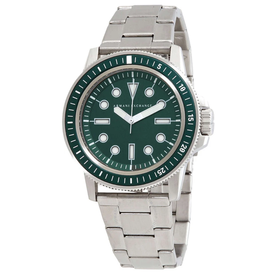 RELOJ Armani Leonardo AX1860/A Exchange Hombre LUJO + LIMITADO *Verde Foto 1 de 1