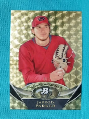 Bowman Platinum Prospects 2011 #BPP56 Jarrod Parker 1/1 Superfractor A2 Foto 1 de 4