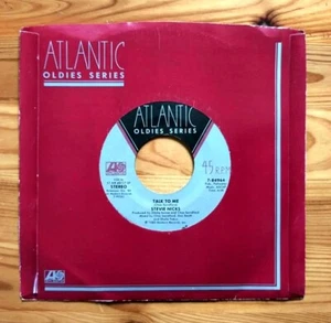STEVIE NICKS / TALK TO ME | I CAN'T WAIT / 7-84964 / 1985 Reissue / 7" 45 SNGL - Picture 1 of 6