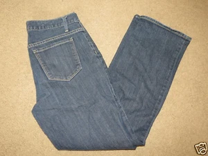 SUPER Talbots straight denim blue jeans - womens 8 P Petite - Picture 1 of 1