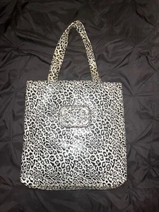 Guess “Cat Power” vintage Y2K leopard print tote medium size tote bag EUC - Picture 1 of 9