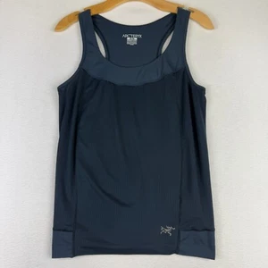 Arcteryx Cita Tank Top Sz Medium M Women Sleeveless Shirt Activewear Navy Blue - Picture 1 of 9