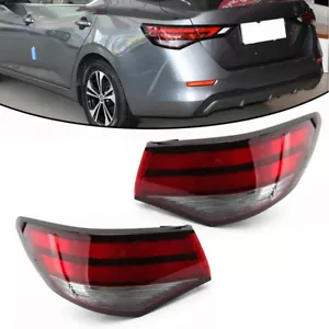 1pair Outer Tail Brake Light Rear Stop Lamp Fit for Nissan Sentra 2020 t 2022 xh - Bild 1 von 9