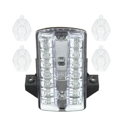 Luz trasera LED y lente de señal de giro para Suzuki 03-15 SV650 03-07 SV1000 transparente Foto 1 de 4
