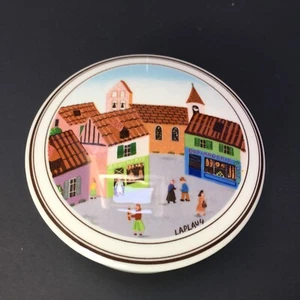 VILLEROY & BOCH DESIGN NAIF OLD VILLAGE SQUARE CANDY BOX  - Picture 1 of 5